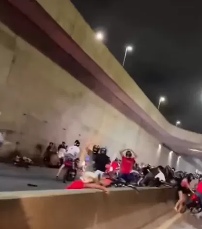 Operação conjunta interrompe 'rolezinho' e apreende mais de 100 motos em São Luís