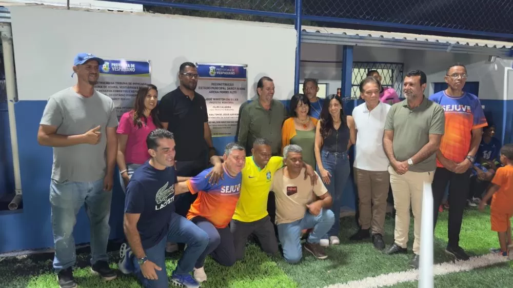 Arena Morro Alto é entregue reconstruída e revitalizada em Vespasiano 