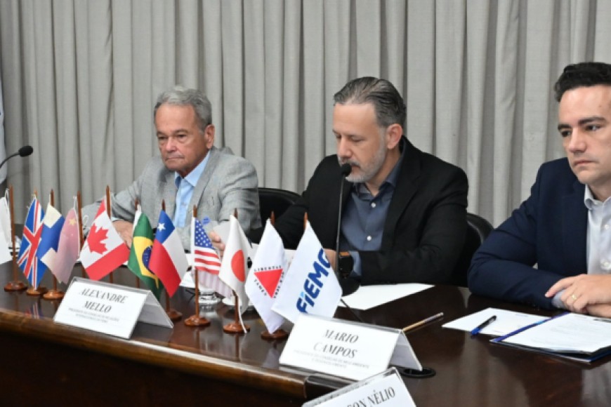 FIEMG debate minerais críticos e amplia diálogo sobre cooperação internacional