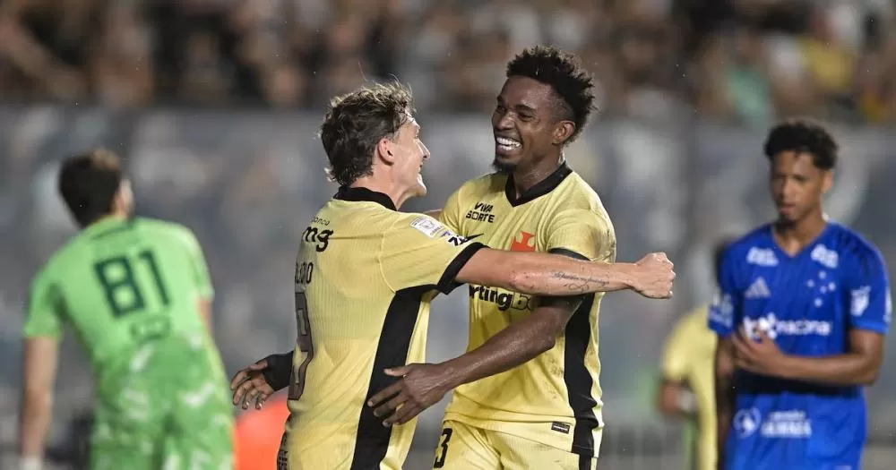 Cruzeiro joga mal em derrota para o Vasco no Rio de Janeiro