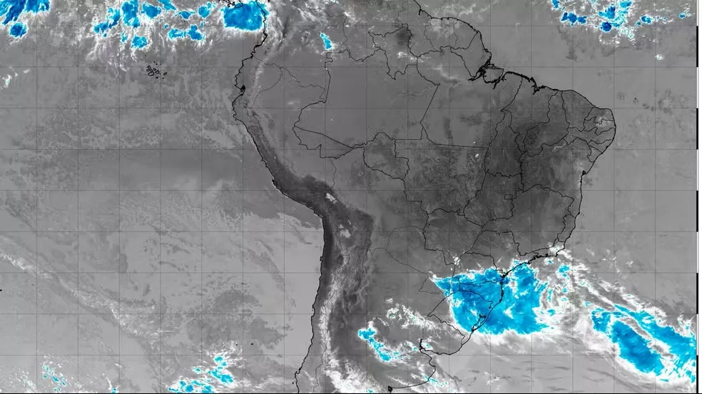 Novo ciclone provoca temporais no Sul e leva chuva ao Sudeste