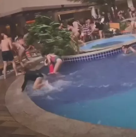 Ventania provoca queda de árvores e transtornos em Olímpia-SP; veja o vídeo