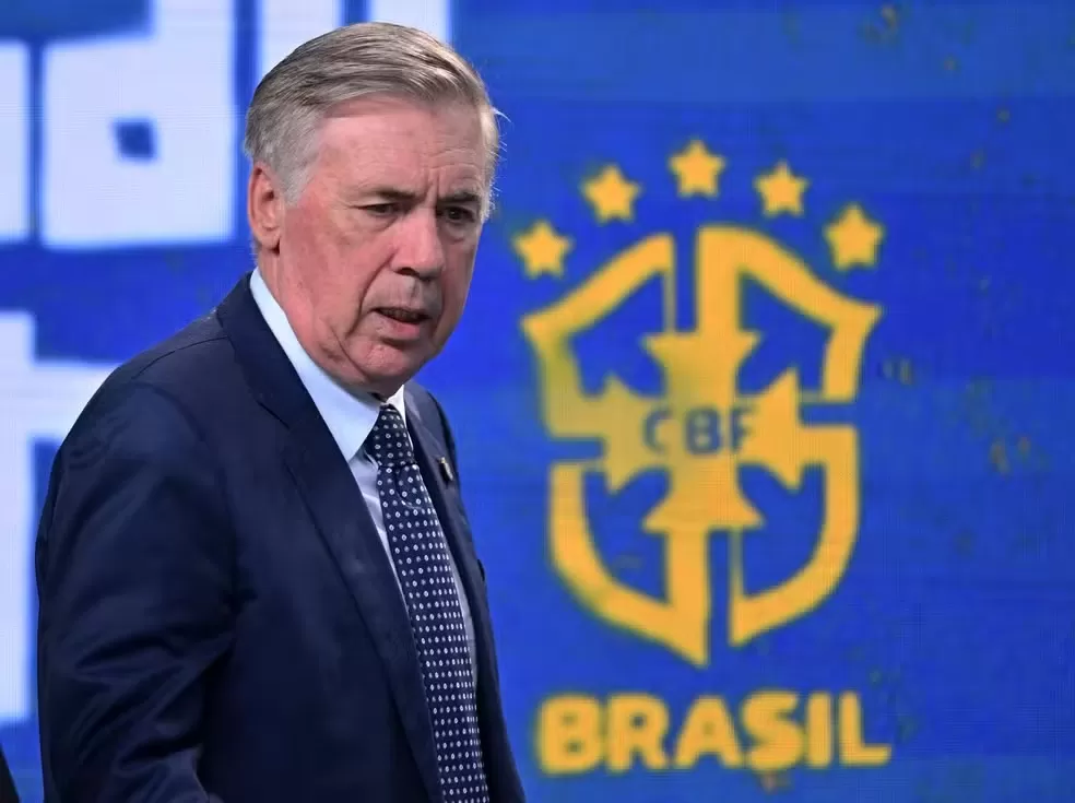 Ancelotti convoca 26 jogadores para amistosos do Brasil e aposta em renovação