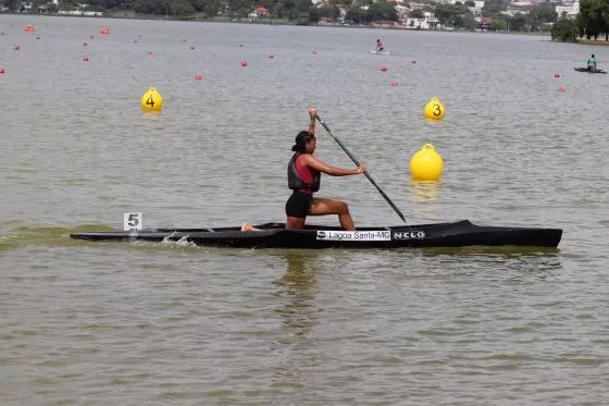 Lagoa Santa fica em terceiro lugar no Brasileiro de Canoagem