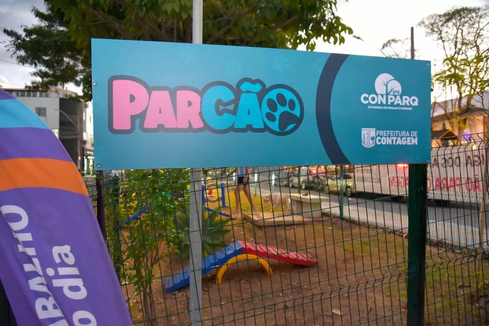 Contagem amplia espaços para pets com entrega de novo parcão