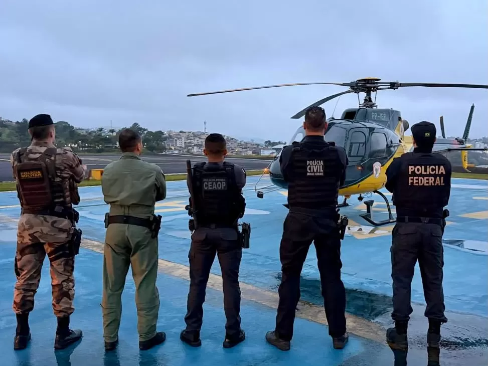 PF e forças de segurança de MG cumprem 19 mandados contra o crime organizado
