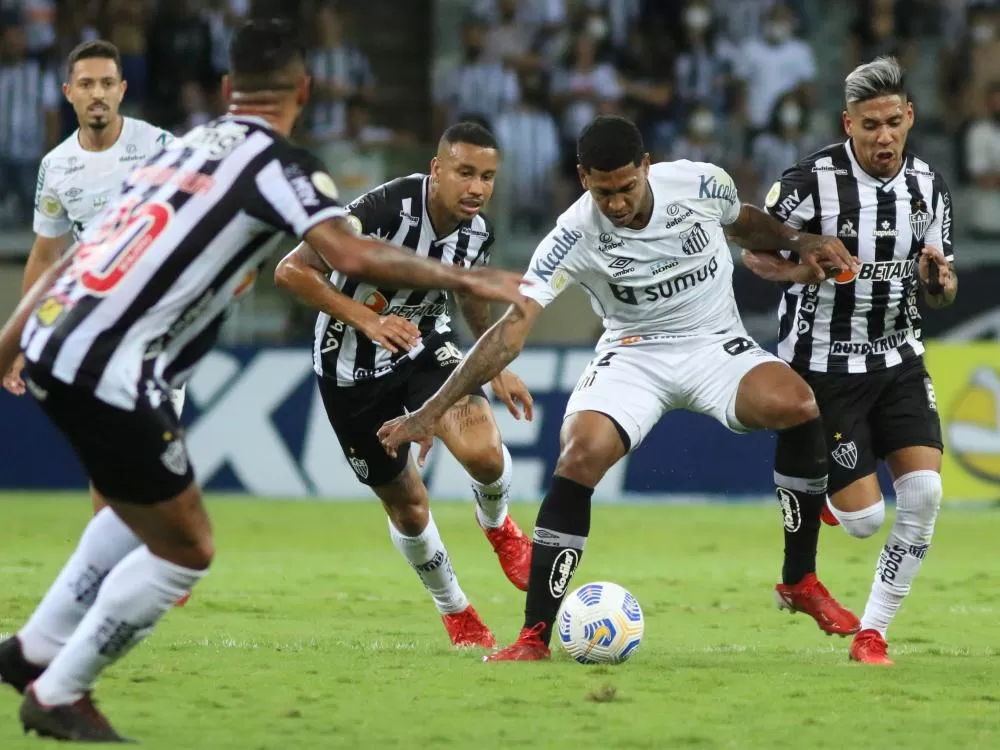 Atlético-MG x Santos: Galo tenta reverter vantagem de 2 a 0 para avançar na Sul-Americana