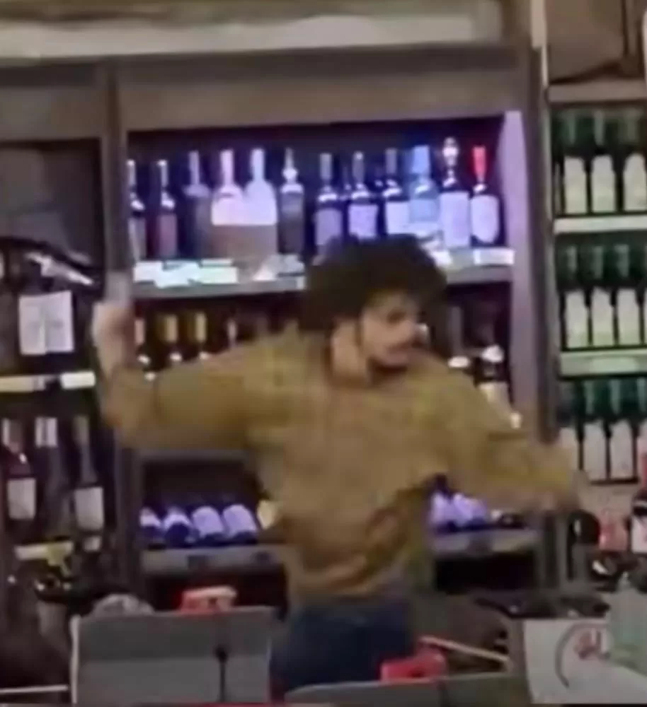 Homem que destruiu garrafas em supermercado de Dourado é detido e liberado após depoimento