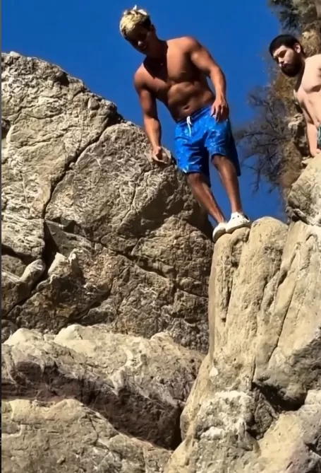 Salto quase vira tragédia; vídeo serve de alerta para “aventureiros”