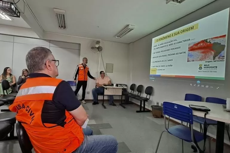 Defesa Civil de BH inicia treinamento para período chuvoso 2026/2027