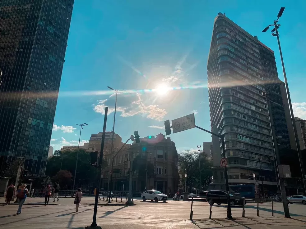 BH e Grande BH têm calor e previsão de chuva e trovoadas nesta quinta-feira