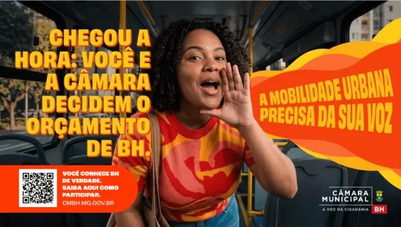 Câmara de BH abre espaço para população participar da definição do orçamento de 2027