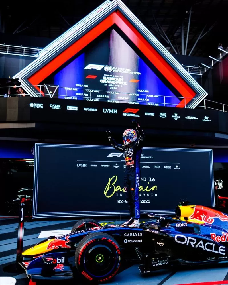Max Verstappen vence a primeira na temporada em corrida marcada com chuva na Malásia