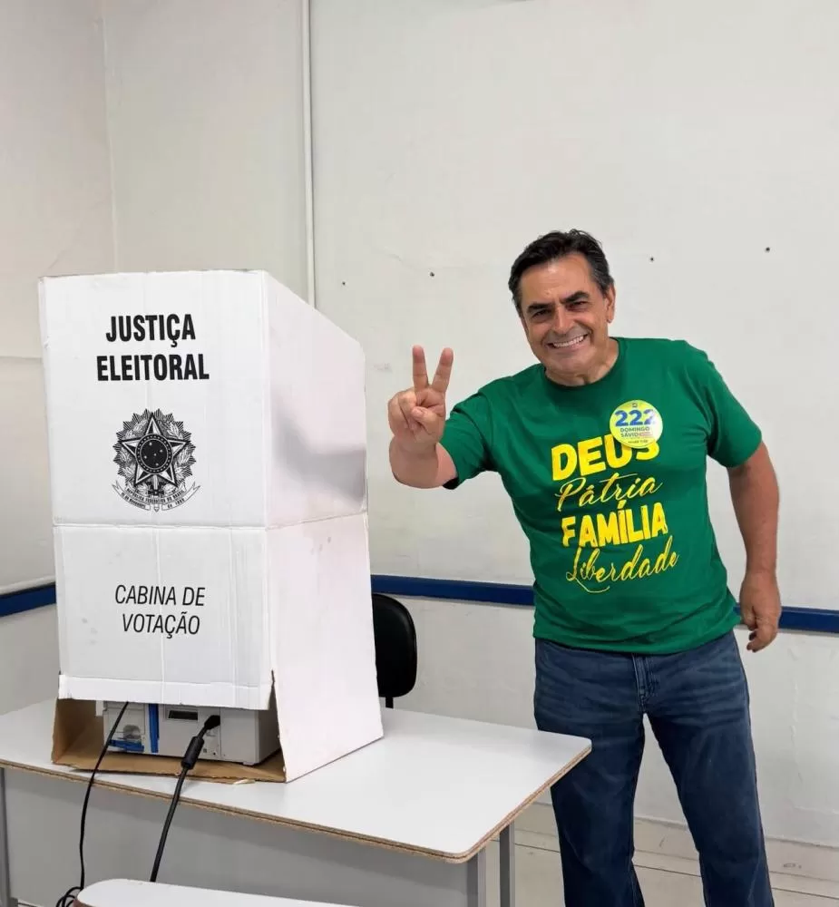 Domingos Sávio vota em Divinópolis e fala sobre decisão do eleitor