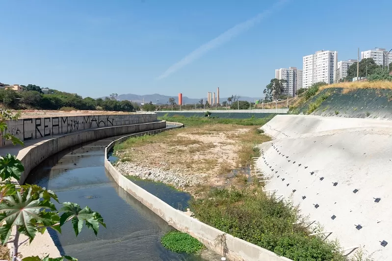 Bacias de contenção ajudam Contagem a reduzir impactos de chuvas intensas