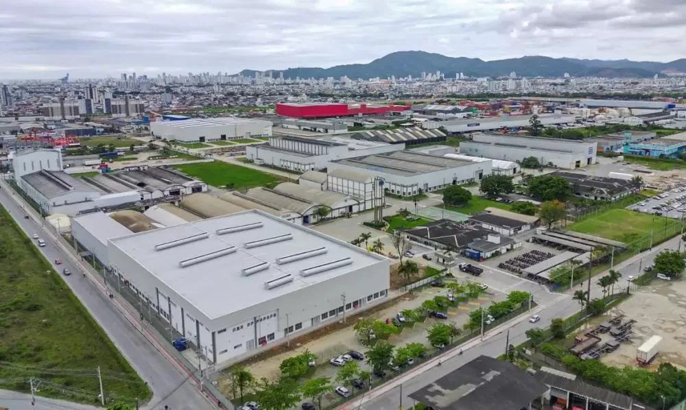 Divulgação: Fábrica WEG em Itajaí