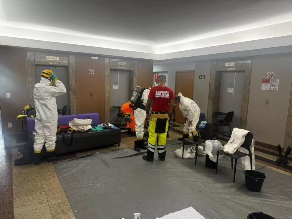 Vazamento de produto químico em laboratório mobiliza Bombeiros nesta sexta