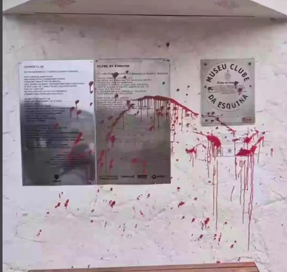 Polícia Civil investiga caso de vandalismo em monumento do Clube da Esquina