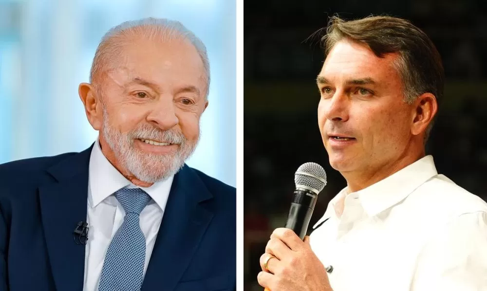 Flávio Bolsonaro e Lula encerram campanha com atos no Rio e em São Paulo
