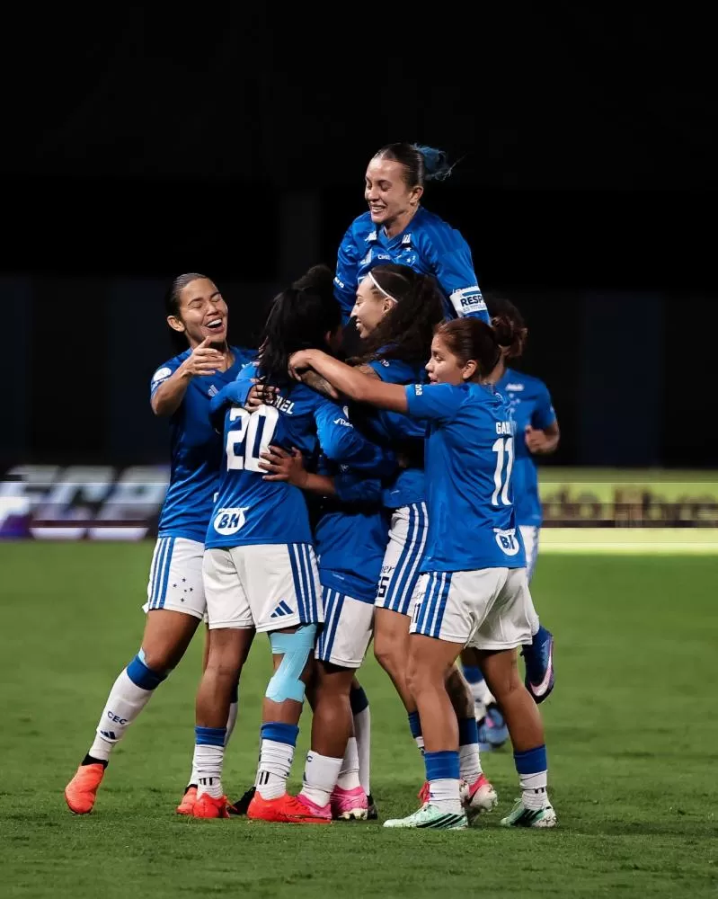 Cruzeiro faz três gols no segundo tempo, elimina Libertad e avança na Libertadores Feminina