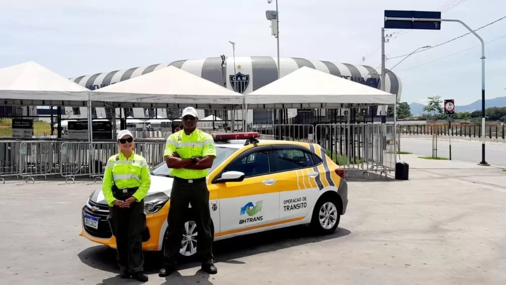 BH muda trânsito no entorno da Arena MRV para o clássico Atlético x Cruzeiro, nesta quinta
