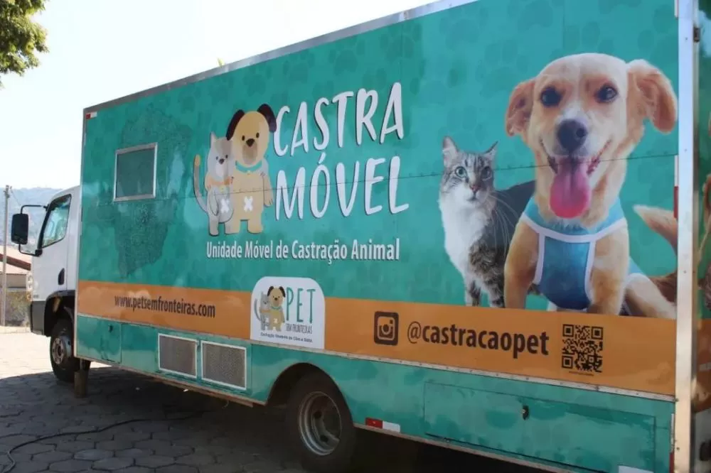 Castramóvel deve atender até 200 animais até quinta-feira em Santa Luzia