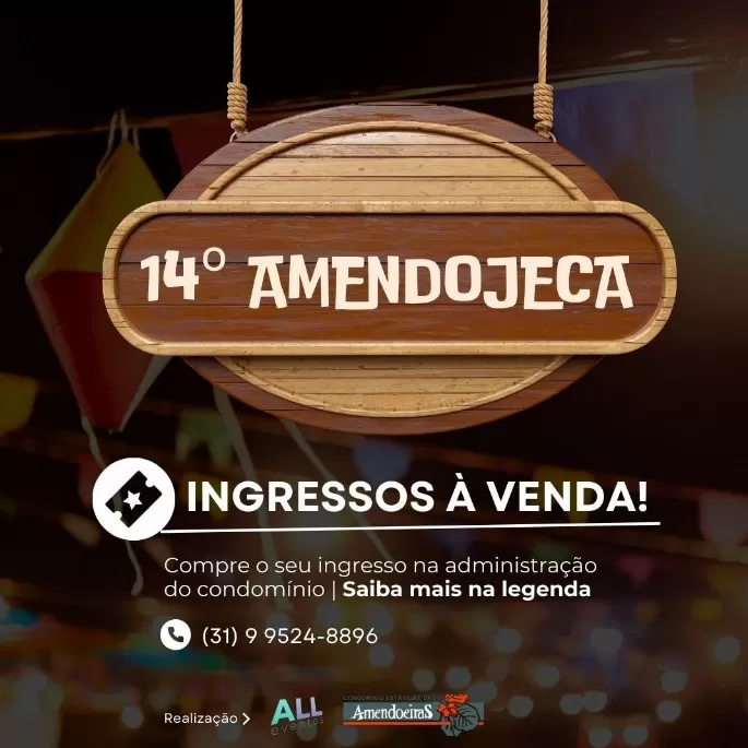 Amendojeca 2024: A Maior Festa Junina de Lagoa Santa está Chegando!
