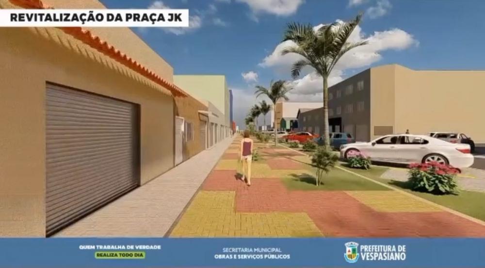 Projeto de revitalização da Praça JK em Vespasiano é apresentado