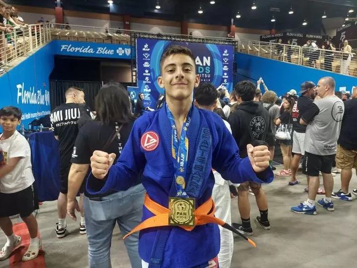 Foto: Gabriel Moura, aluno da Gracie Barra Lagoa Santa