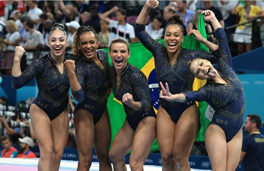 Brasil fatura o bronze por equipes na Ginástica Artística