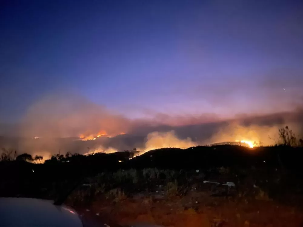  Incêndio: criminosos devastam vegetação da Serra do Cipó 