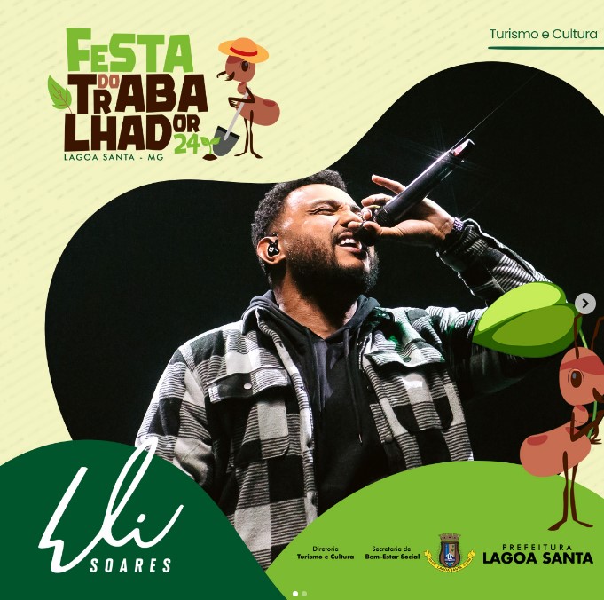 Prefeitura de Lagoa Santa divulga programação para o dia do trabalhador