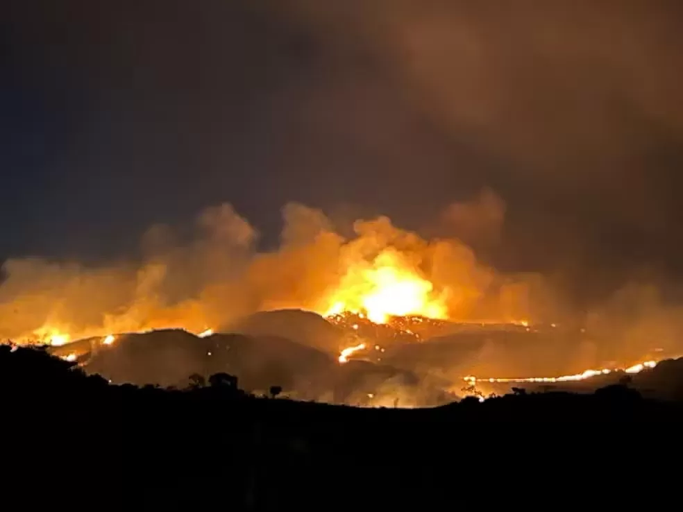 Seca castiga e cidades da região sofrem com incêndios; Minas Gerais registra 19 mil ocorrências de incêndios em 2024