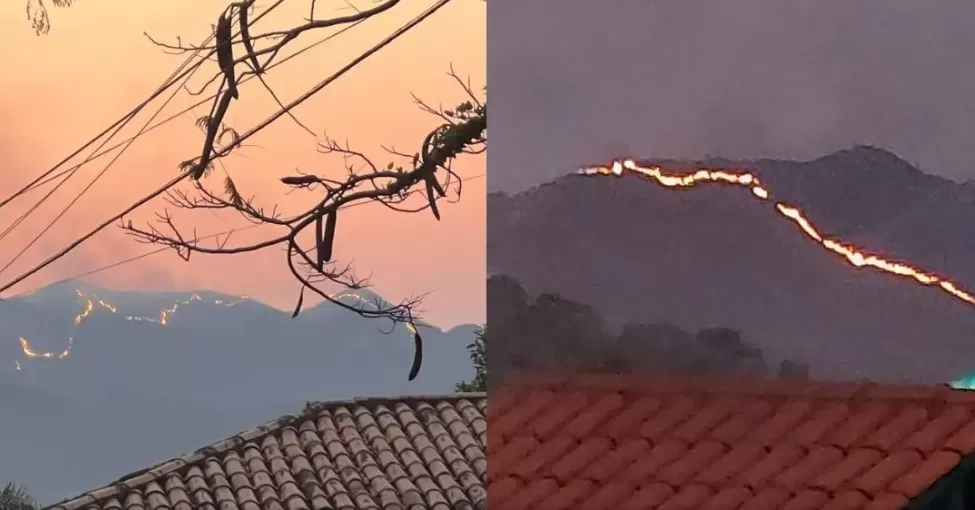 Incêndio na MG-30 em Nova Lima devasta área equivalente a 16 campos de futebol