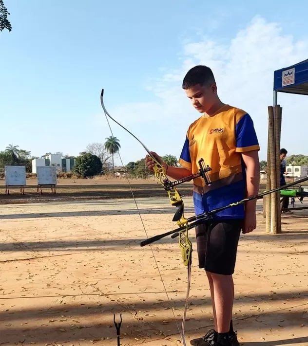 Jovem arqueiro Pedro Pêsso faz estreia internacional no World Ranking Event na Argentina