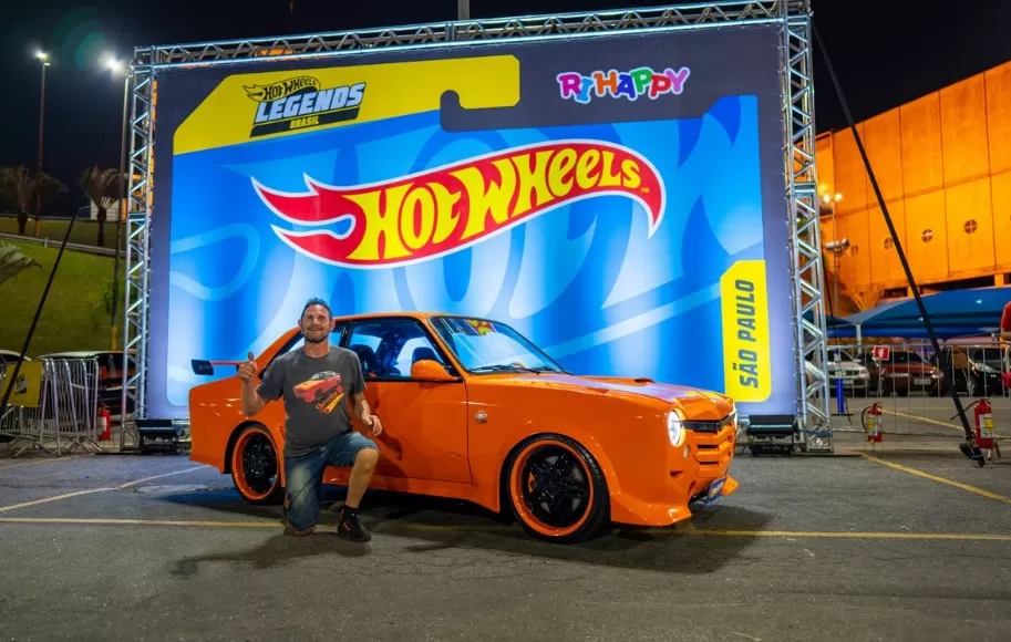 Chevette 1975 de Mineiro avança para final global do Hot Wheels Legends