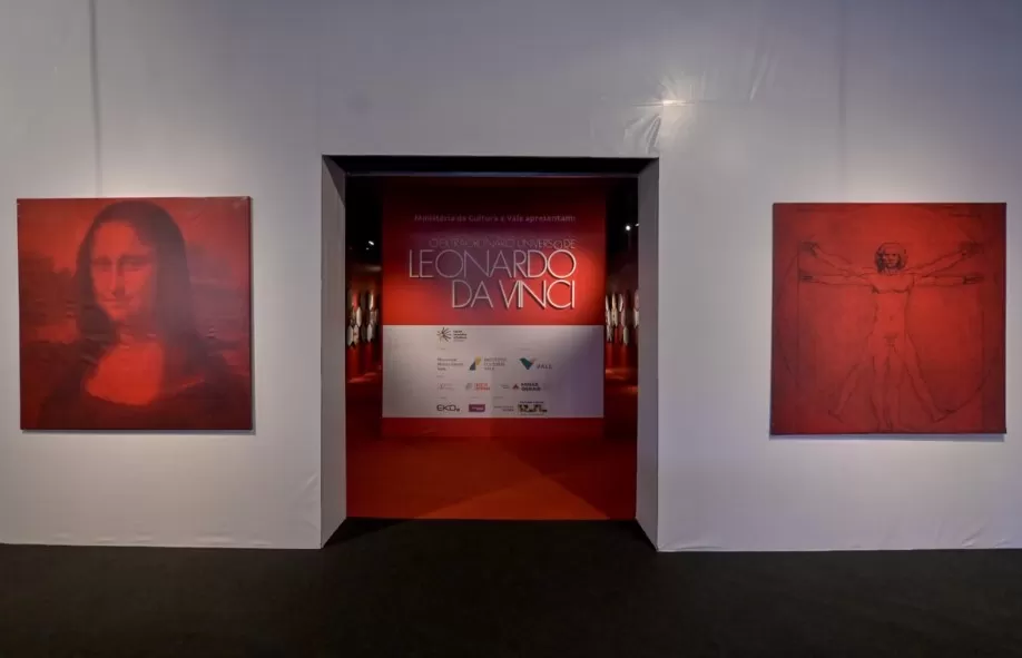 Exposição imersiva de Leonardo da Vinci chega a BH nesta sexta-feira (6)