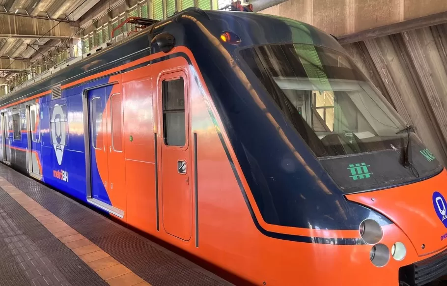 Incêndio em rede elétrica causa atrasos no metrô de Belo Horizonte nesta sexta-feira (20)