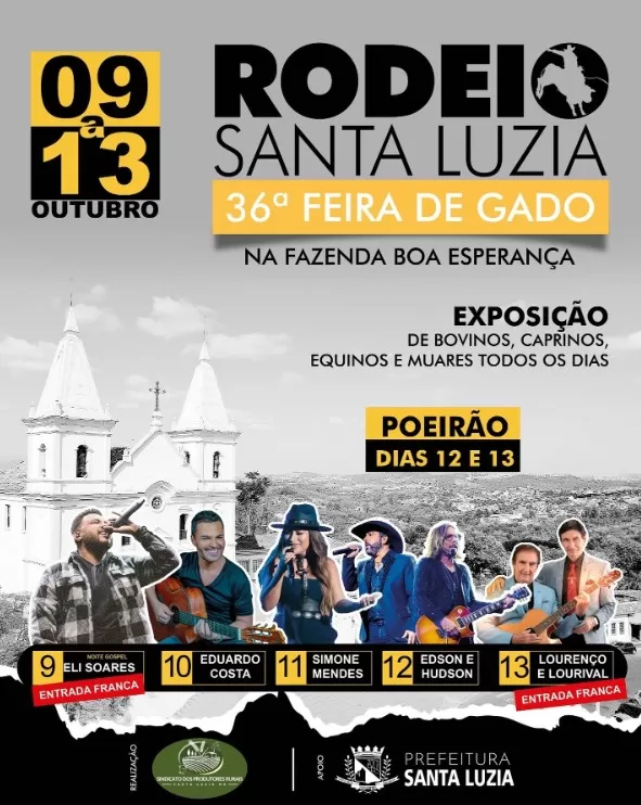 Festa tradicional de Santa Luzia volta após 14 anos com grandes atrações