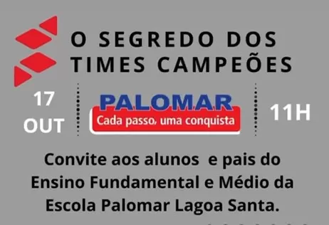 Escola Palomar recebe palestra “O Segredo dos Times Campeões” com equipe VAR