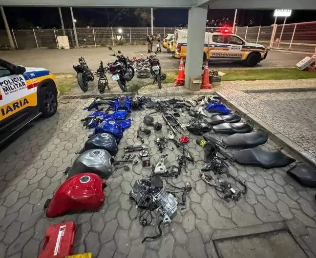 Operação da PM desmantela desmanche de veículos em São José da Lapa