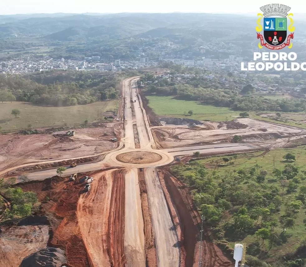 Via Norte em Pedro Leopoldo atinge 60% de conclusão e promete transformação urbana e econômica