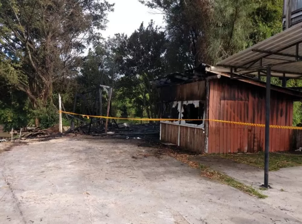 Imóvel de autor de atentado em Brasília é incendiado em SC