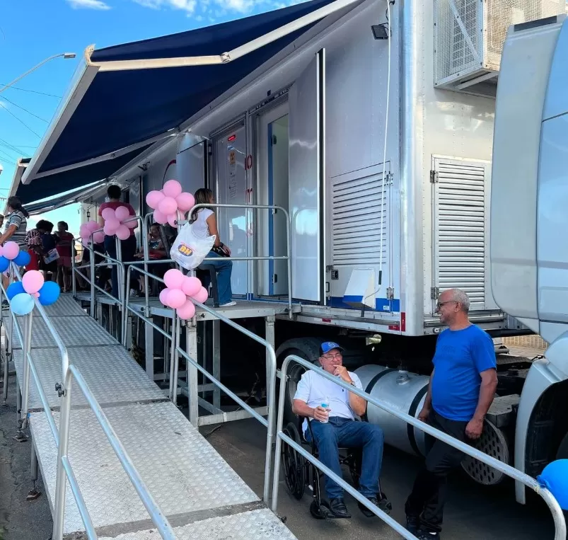 Carreta da Saúde em Matozinhos promove atendimentos gratuitos e desafoga filas de exames
