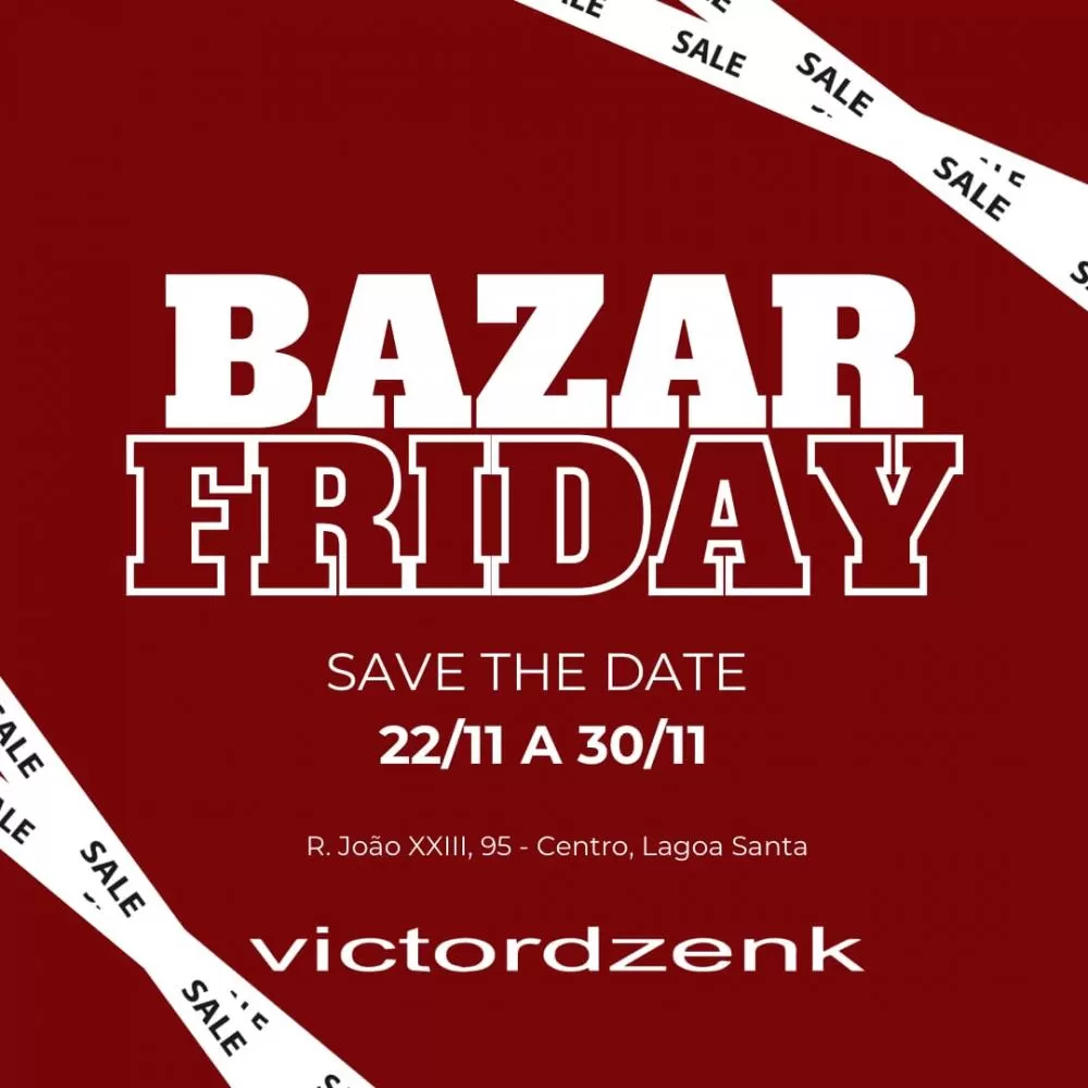 Bazar exclusivo de Victor Dzenk chega a Lagoa Santa com peças sofisticadas e condições imperdíveis