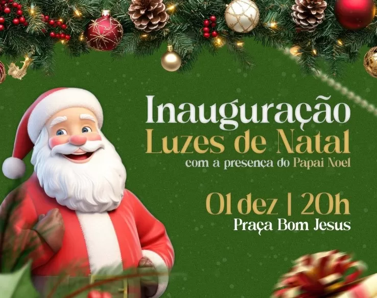 Matozinhos se prepara para inaugurar as luzes de Natal neste domingo (1º)