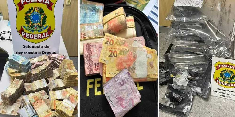 Operação da Polícia Federal desmantela quadrilha de tráfico de drogas e lavagem de dinheiro na Grande BH