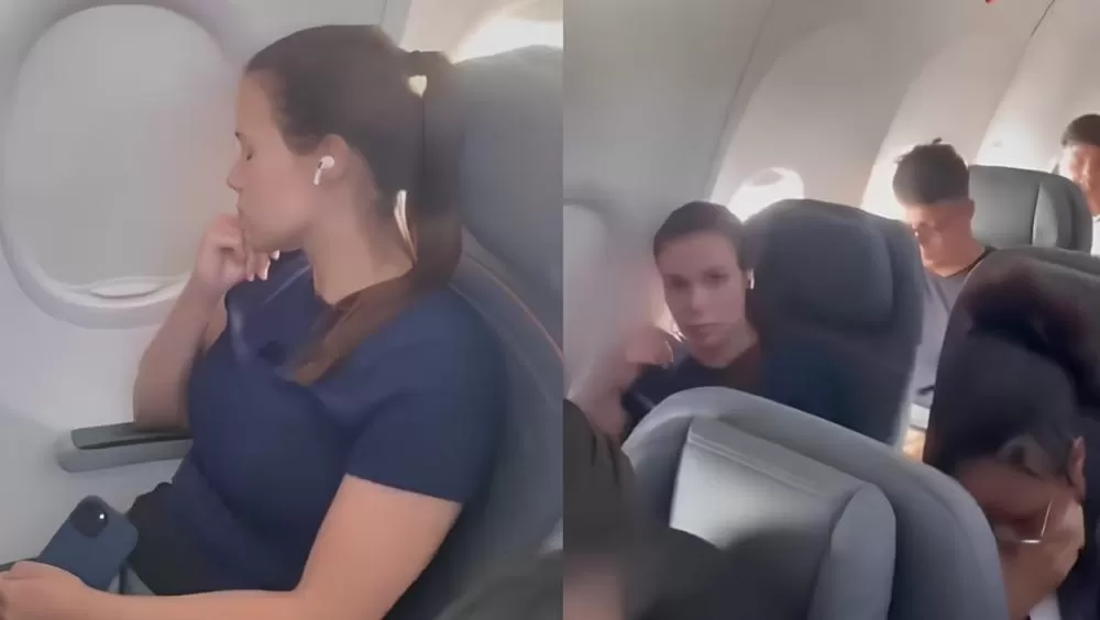 Mãe gera polêmica ao reclamar de passageira que não quis trocar de lugar com seu filho em voo