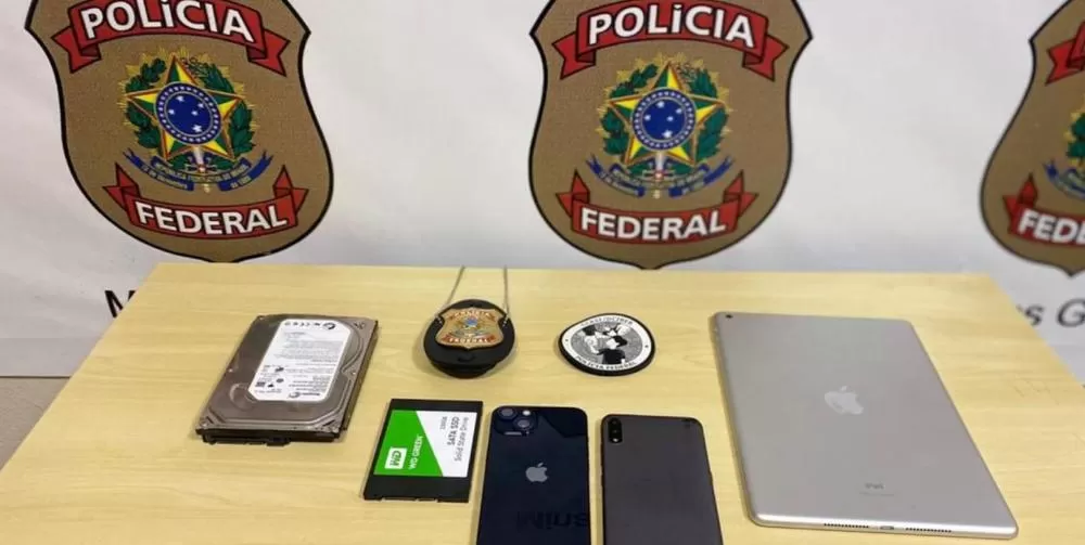 PF prende suspeito de armazenar material de abuso infantil em Minas Gerais 