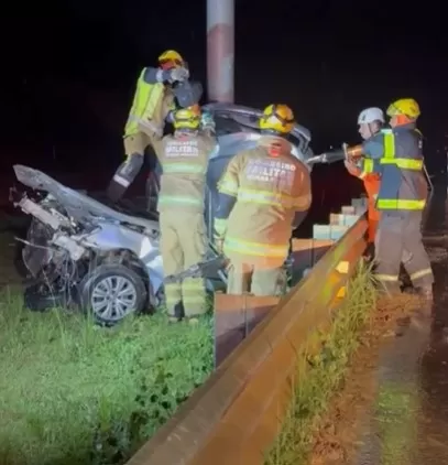 Acidente fatal na LMG-800 em Confins deixa uma vítima e mobiliza equipes de resgate